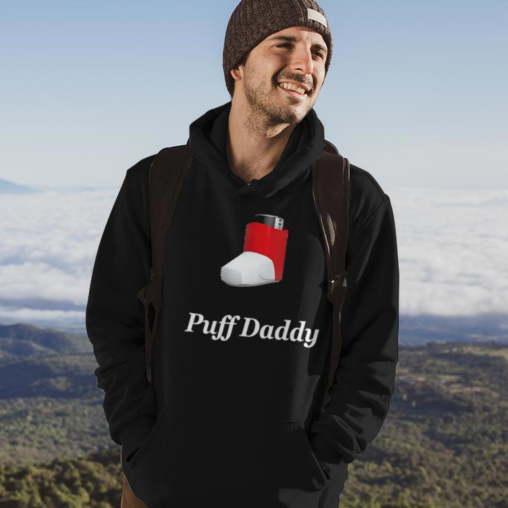 Funny Puff Daddy Asthma Awareness Gift Hoodie Lifestyle