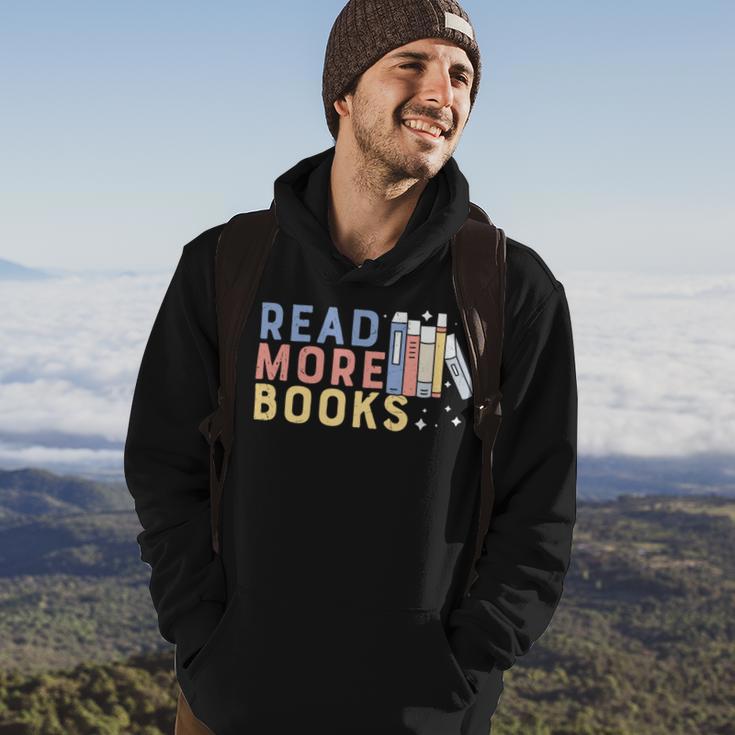 Funny Read More Books Gift Hoodie Lifestyle