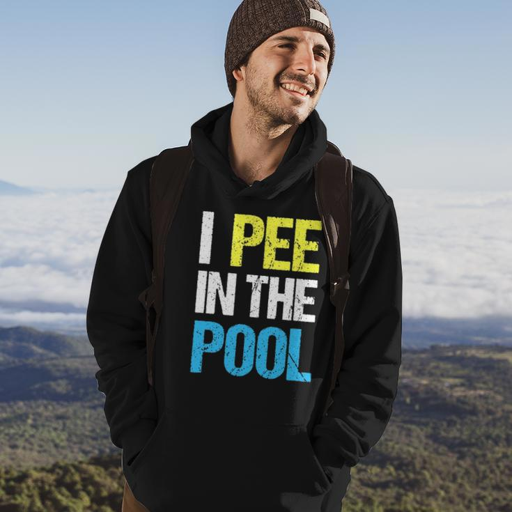 I Pee In The Pool Funny Summer Hoodie Lifestyle