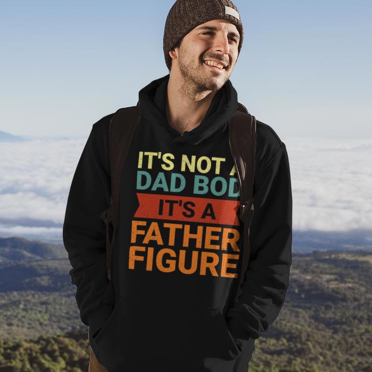 Its Not A Dad Bod Its A Father Figure Funny Retro Vintage Hoodie Lifestyle