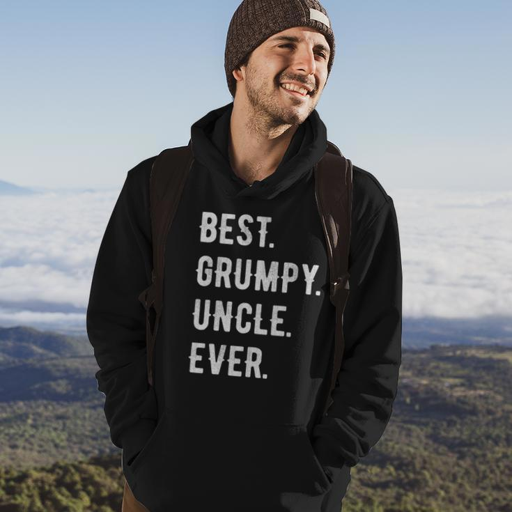 Mens Funny Best Grumpy Uncle Ever Grouchy Uncle Gift Hoodie Lifestyle