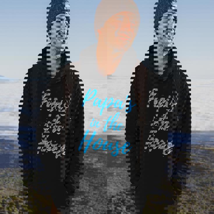 Mens Papas In The House Hoodie Lifestyle