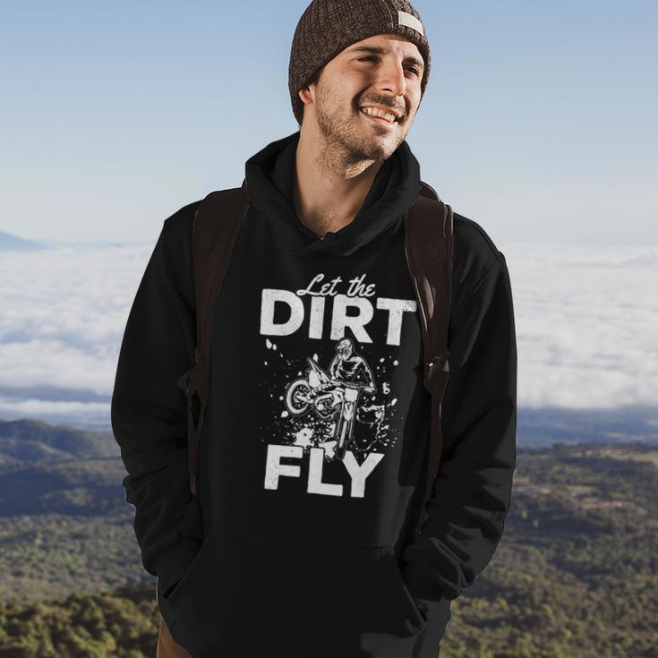 Motorcycle Let The Dirt Fly Dirtbike 494 Shirt Hoodie Lifestyle