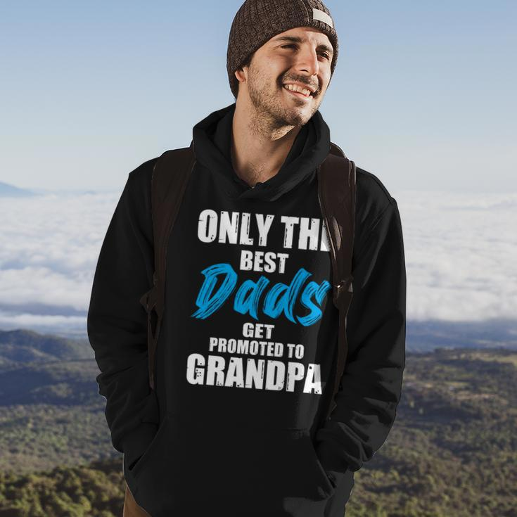 Only The Best Dad Get Promoted To Grandpa Fathers DayShirts Hoodie Lifestyle