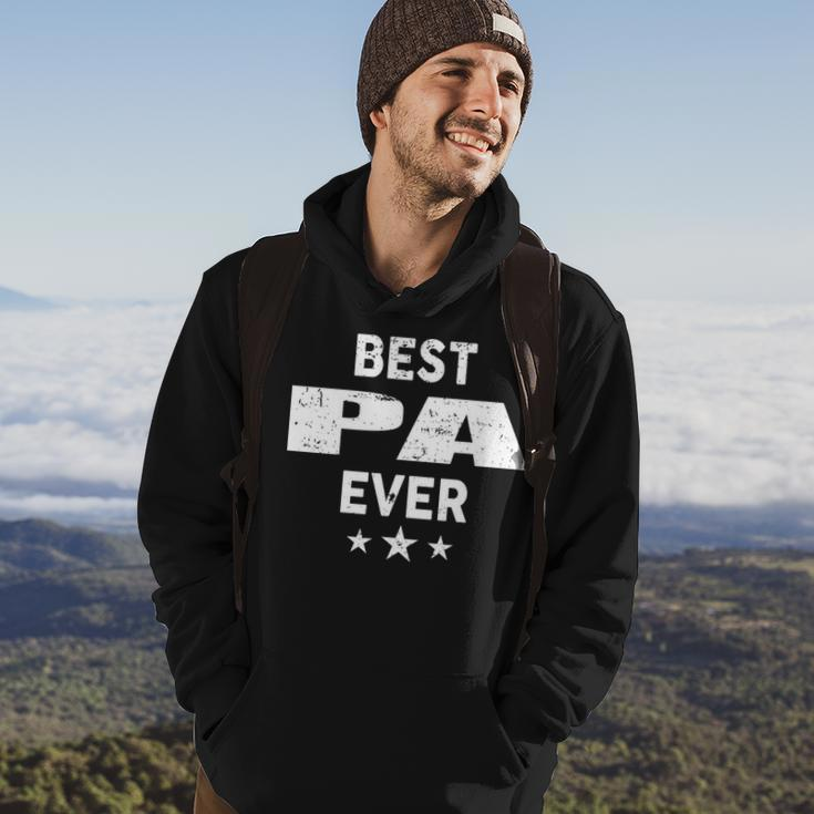 Pa Grandpa Gift Best Pa Ever Hoodie Lifestyle
