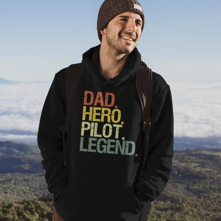 Pilot Dad Hero Pilot Legend Hoodie Lifestyle
