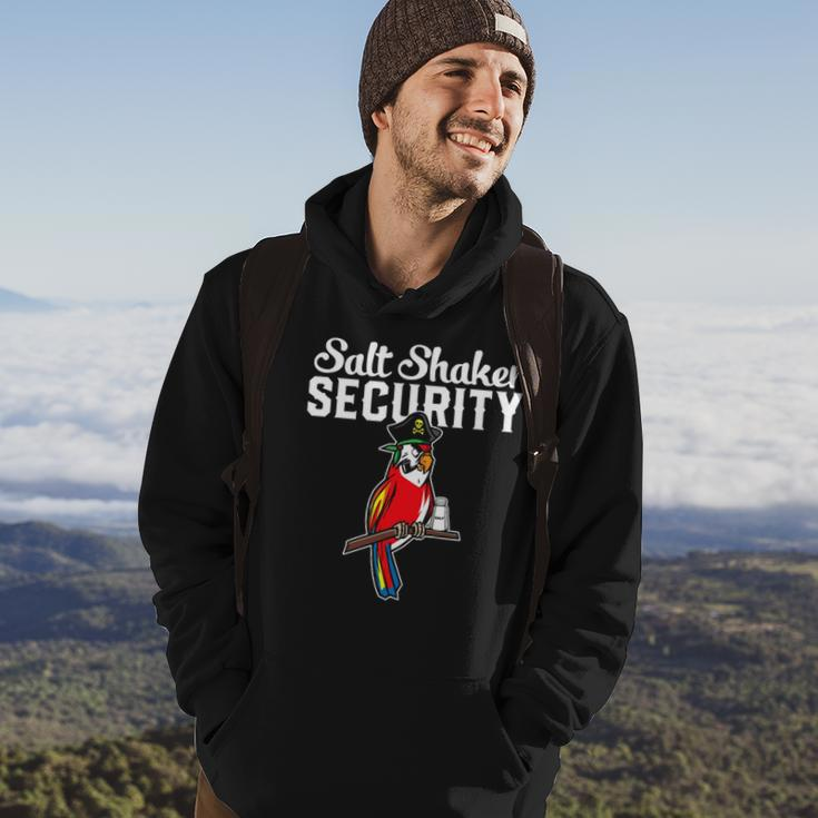 Pirate Parrot I Salt Shaker Security Hoodie Lifestyle