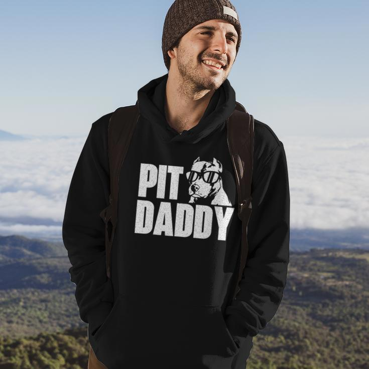 Pit Daddy - Pitbull Dog Lover Pibble Pittie Pit Bull Terrier Hoodie Lifestyle
