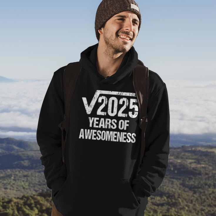Square Root Of 2025 45 Years Old 45Th Birthday Gift Idea Hoodie Lifestyle