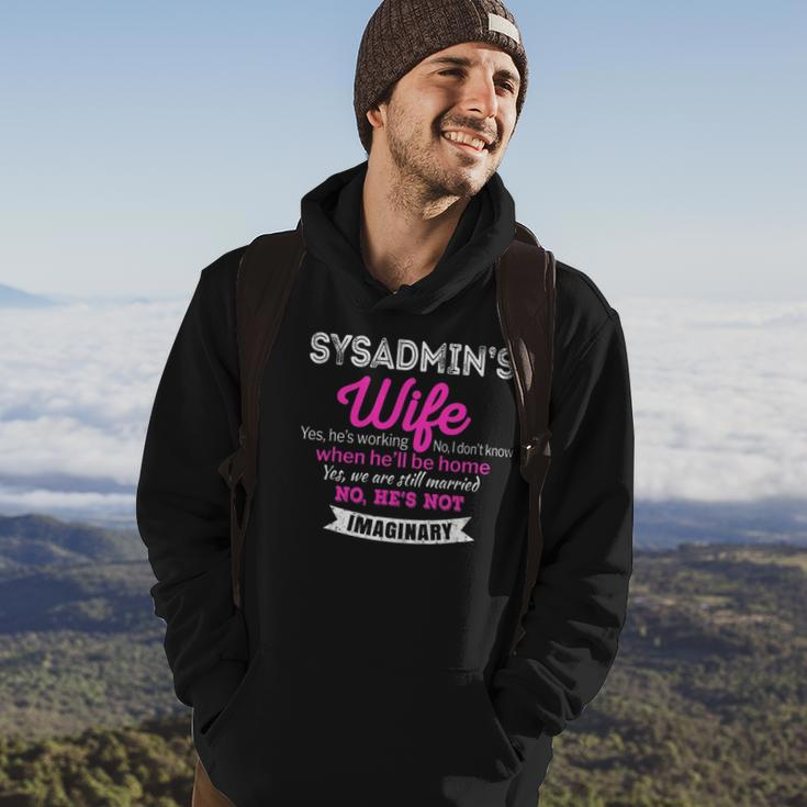 Sysadmins Wife Gift Funny Wedding Anniversary Hoodie Lifestyle