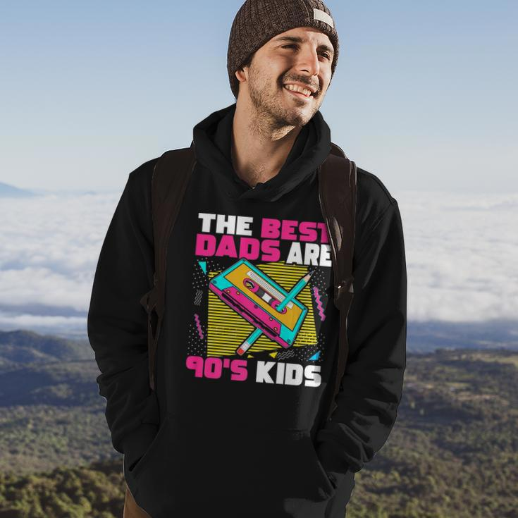 The Best Dads Are 90S Kids 90S Dad Cassette Tape Hoodie Lifestyle