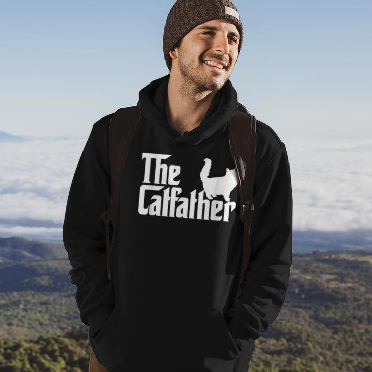 The Catfather Funny Cat Dad For Men Cat Lover Gifts Hoodie Lifestyle