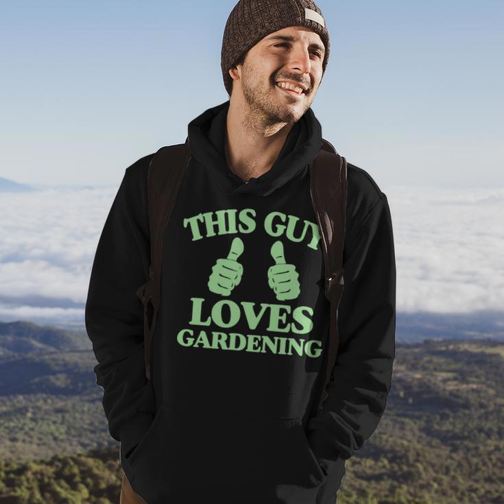 This Guy Loves Gardening Two Thumbs 553 Shirt Hoodie Lifestyle