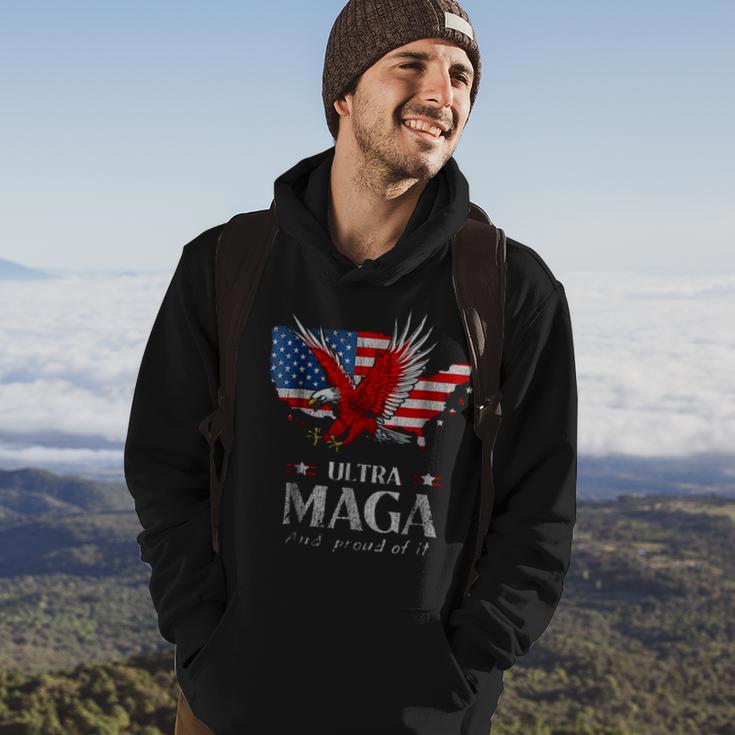 Ultra Maga And Proud Of It A Ultra Maga And Proud Of It V11 Hoodie Lifestyle