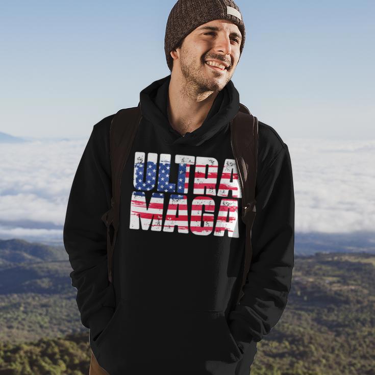 Ultra Maga And Proud Of It A Ultra Maga And Proud Of It V17 Hoodie Lifestyle