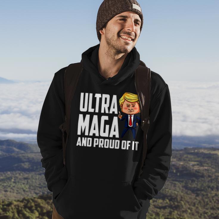 Ultra Maga And Proud Of It A Ultra Maga And Proud Of It V7 Hoodie Lifestyle