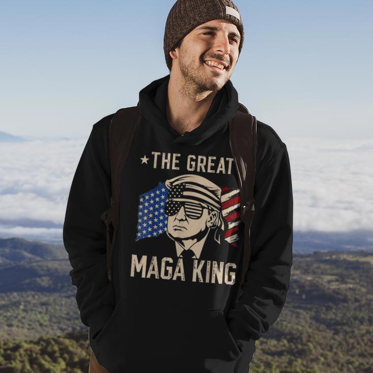 Ultra Maga And Proud Of It A Ultra Maga And Proud Of It V9 Hoodie Lifestyle