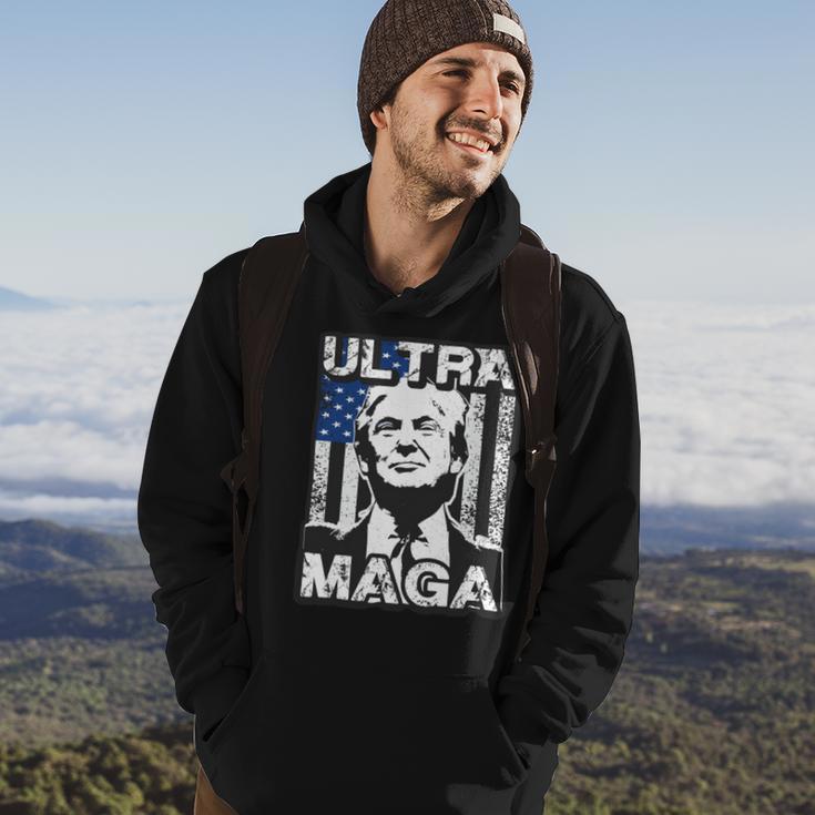 Ultra Maga And Proud Of It V26 Hoodie Lifestyle