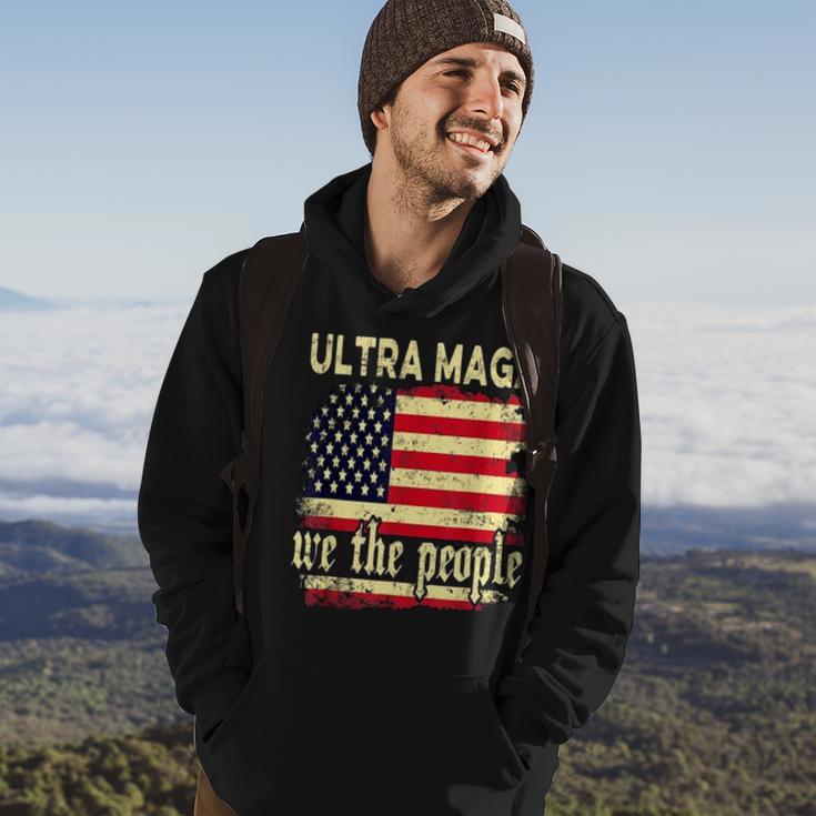 Ultra Maga We The People Vintage Hoodie Lifestyle