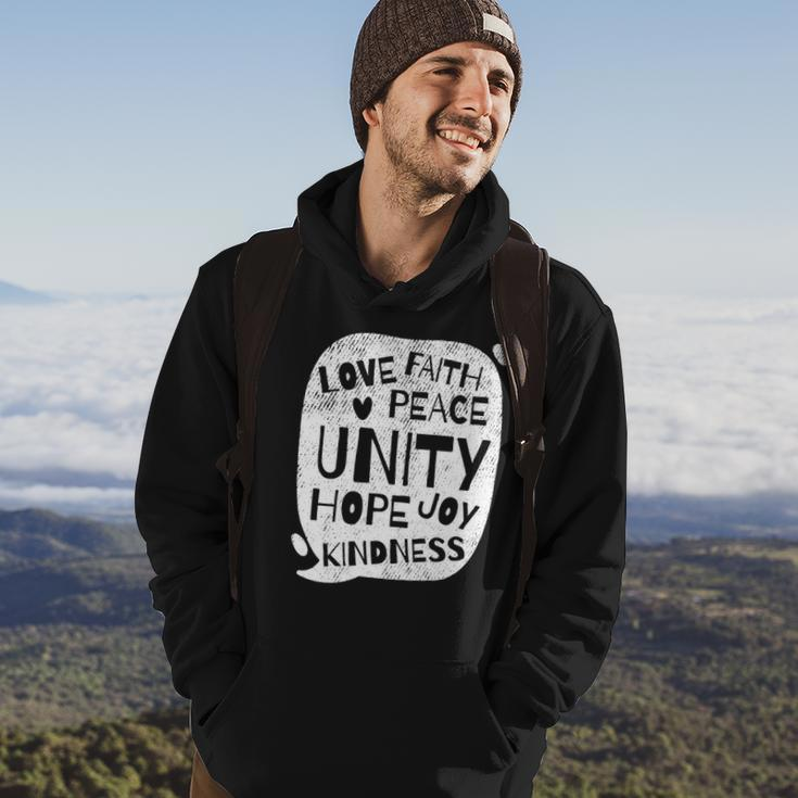 Unity Day Orange Peace Love Spread Kindness Gift Hoodie Lifestyle
