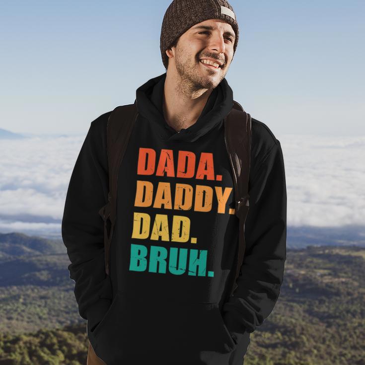 Vintage Retro Fathers Day Outfit Dada Daddy Dad Bruh 8 Shirt Hoodie Lifestyle