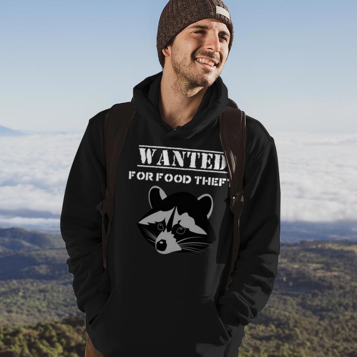 Wanted For Food Theft Funny Raccoon Lover 528 Trending Shirt Hoodie Lifestyle