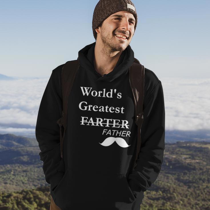 Worlds Greatest Farter-Funny Fathers Day Gift For Dad Hoodie Lifestyle