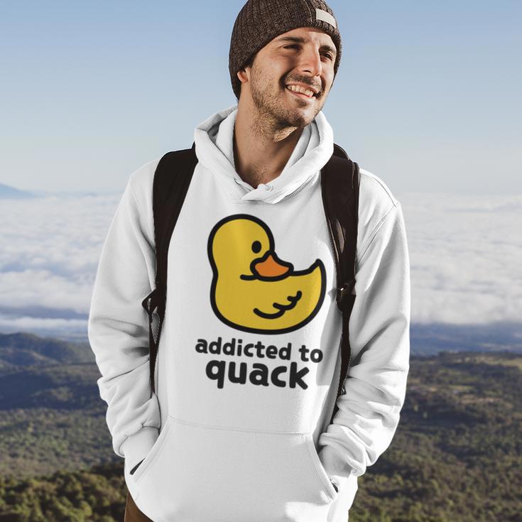 Addicted To Quack Hoodie Lifestyle