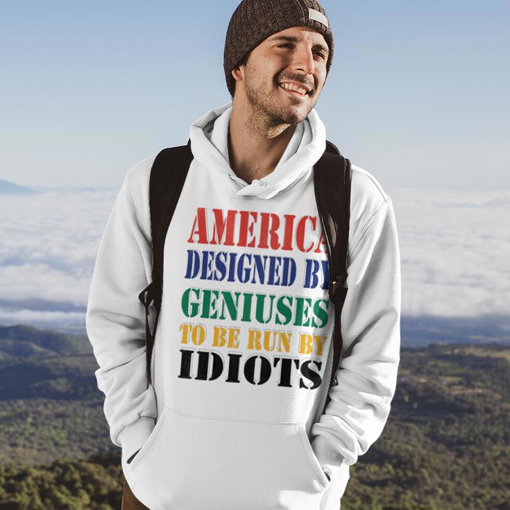 America Designed By Geniuses To Be Run By Idiots Impeach 46 Joe Biden Essential Tshirt Hoodie Lifestyle