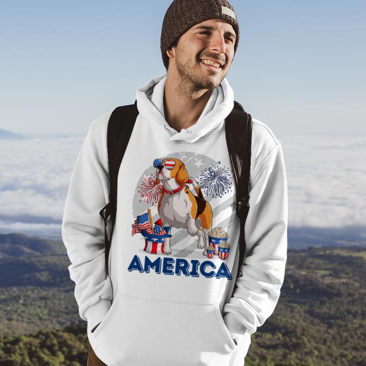 Beagle American Flag Sunglasses 708 Shirt Hoodie Lifestyle