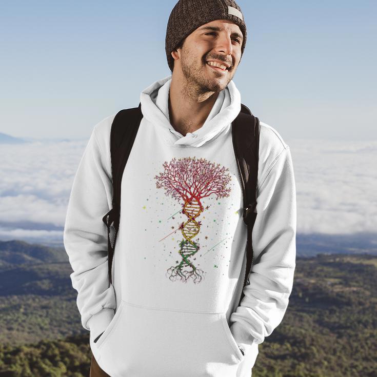 Dna Tree Life Funny Hoodie Lifestyle