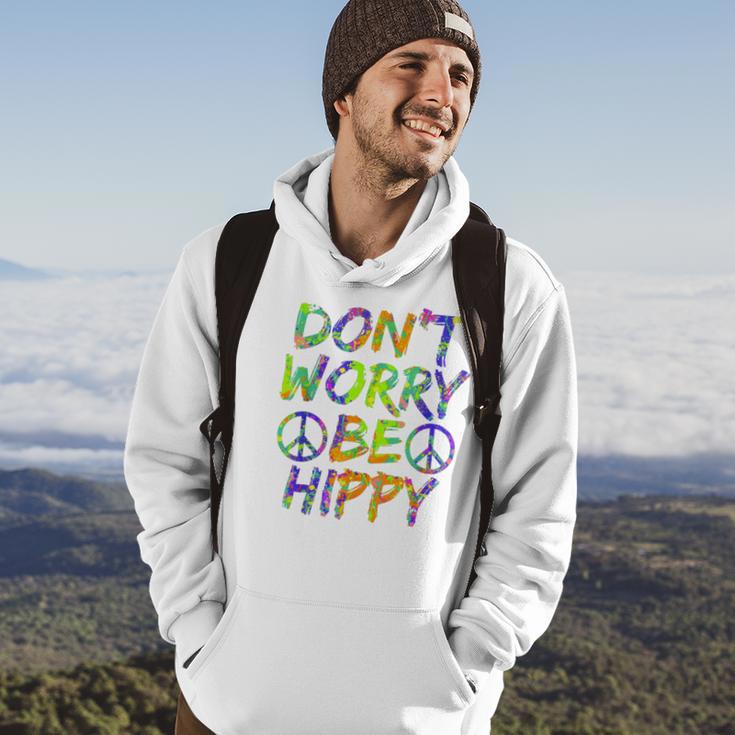 Donut Worry Be Happy Hoodie Lifestyle