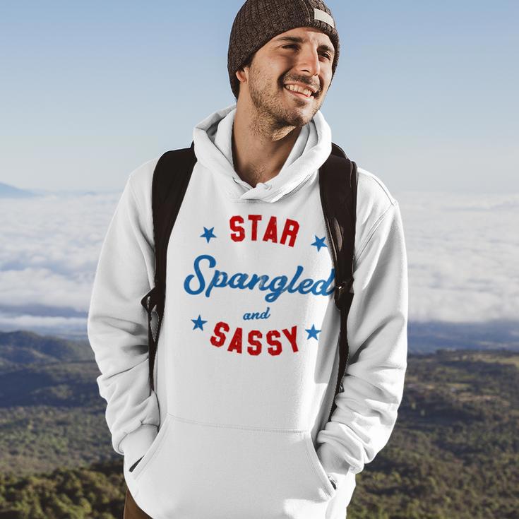 Fourth Of July Star Spangled Sassy Cute 741 Shirt Hoodie Lifestyle