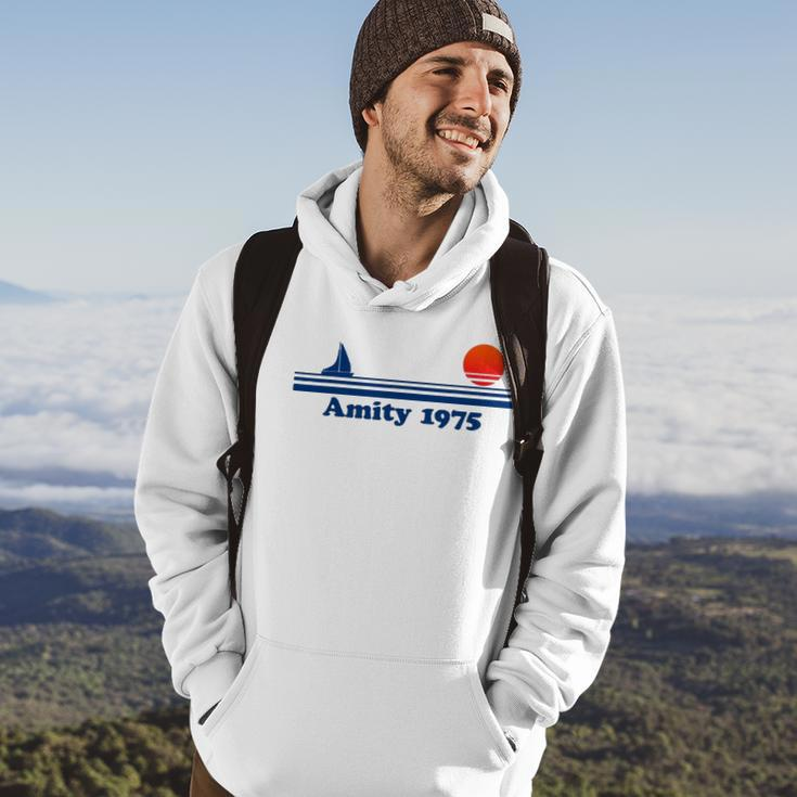 Funny Amity Island Bait And Tackle Retro Fishing Hoodie Lifestyle