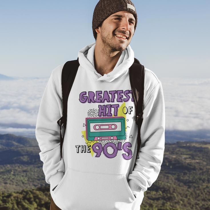 Greatest Hit Of The 90S Retro Cassette Tape Vintage Birthday Hoodie Lifestyle
