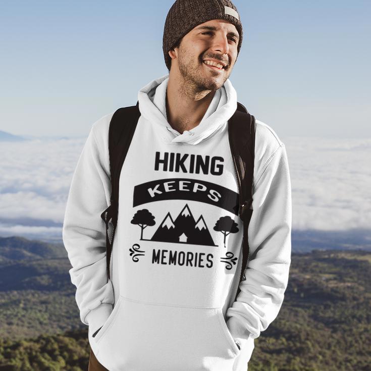 Hiking Keeps Memories Gifts For Who Loves Hiking Hunting V2 Hoodie Lifestyle