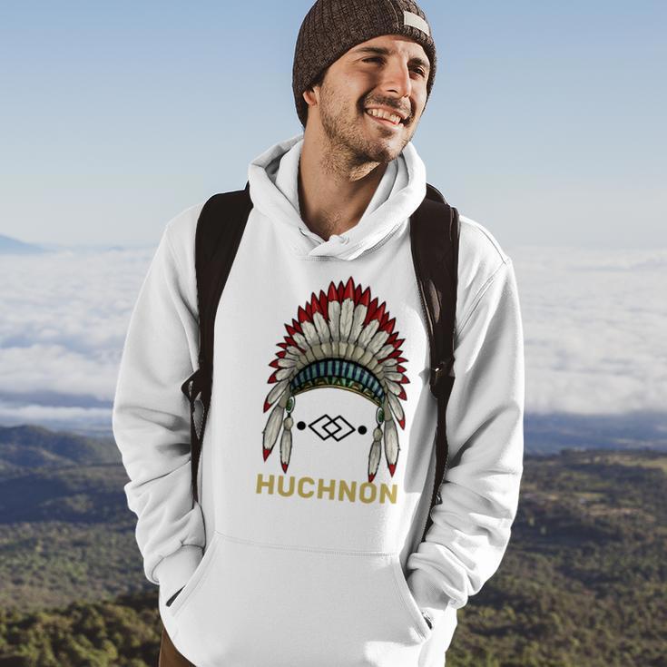 Huchnon Native American Tribe V5 Hoodie Lifestyle