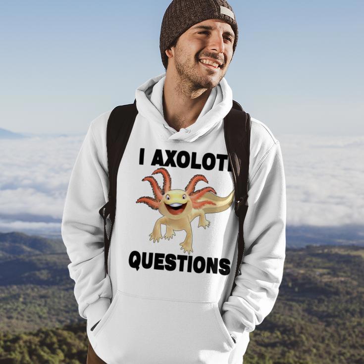 I Axlotl Questions Cute Axlotl Hoodie Lifestyle