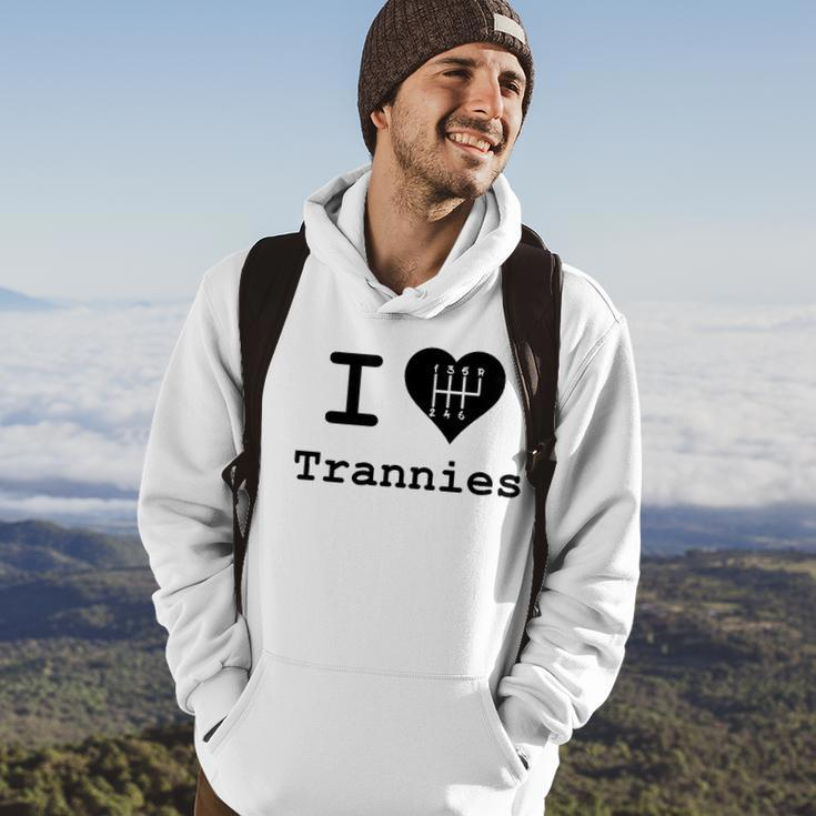 I Love Trannies Heart Car Lovers Gift Hoodie Lifestyle