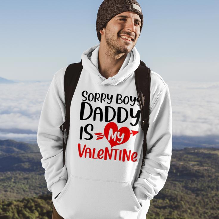 Kids Sorry Boys Daddy Is My Valentine Baby Girl Daughter Hoodie Lifestyle