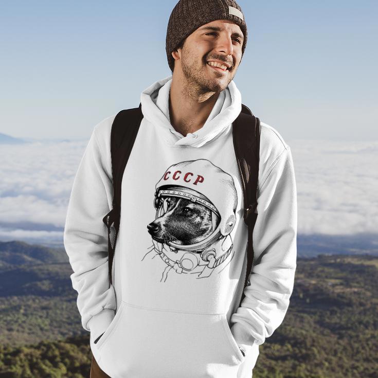 Laika Space Traveler Hoodie Lifestyle