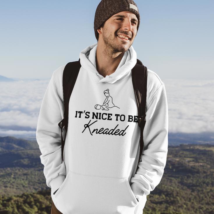 Massage Therapy - Its Nice To Be Kneaded B Hoodie Lifestyle