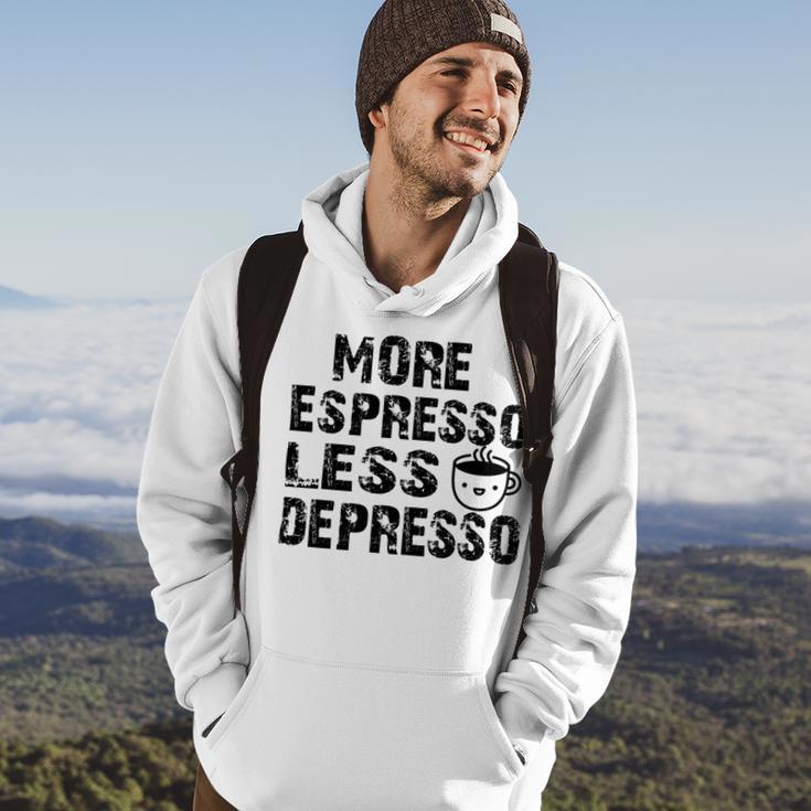 More Espresso Less Depresso Hoodie Lifestyle