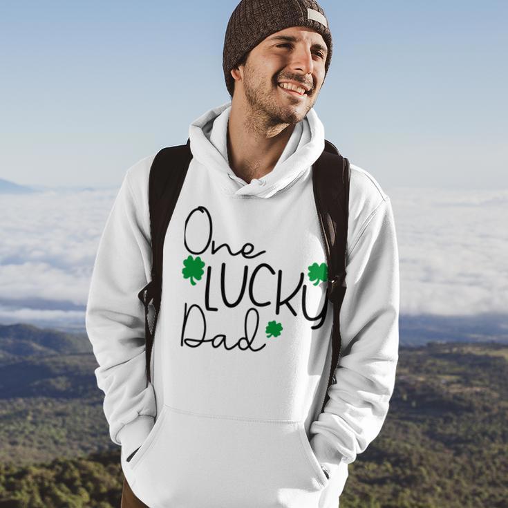 One Lucky Dad Funny St Patrick Day Hoodie Lifestyle