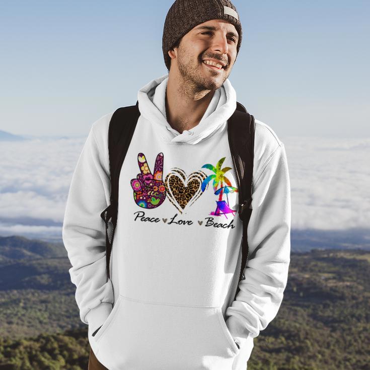 Peace Love Beach Summer Vacation Beach 185 Shirt Hoodie Lifestyle