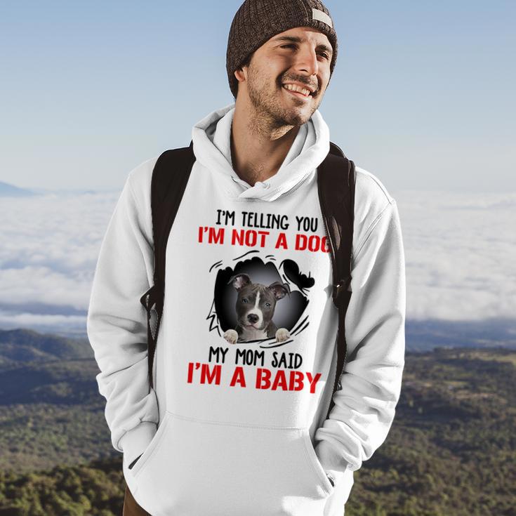 Pitbull Im Telling You Im Not A Dog 789 Shirt Hoodie Lifestyle