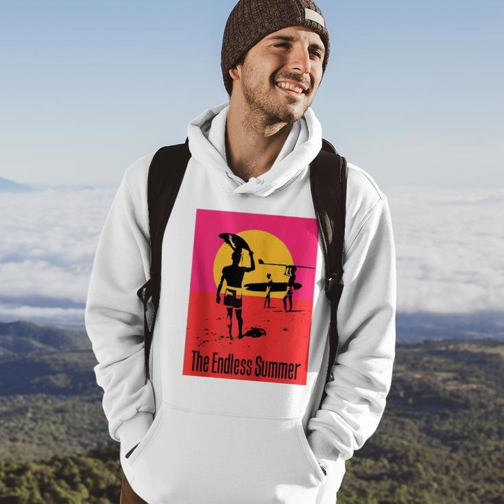 The Endless Summer Classic Surf Lovers Gift Movie Poster Zip Hoodie Lifestyle