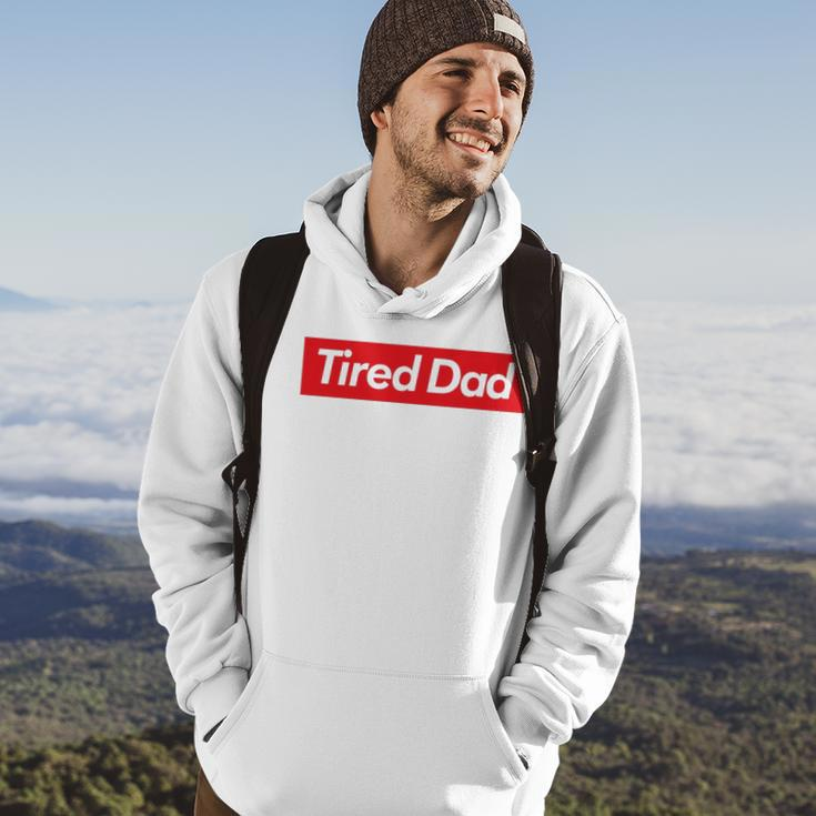 Tired Dad Fathers DayHoodie Lifestyle