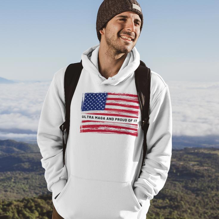 Ultra Maga And Proud Of It A Ultra Maga And Proud Of It V16 Hoodie Lifestyle