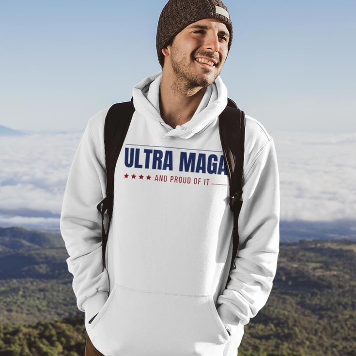 Ultra Maga And Proud Of It V10 Hoodie Lifestyle